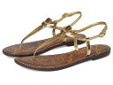 送料無料 サムエデルマン Sam Edelman レディース 女性用 シューズ 靴 サンダル Gigi - Amber Gold Leather