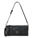 送料無料 ゲス GUESS レディース 女性用 バッグ 鞄 ショルダーバッグ バックパック リュック Maylee Flap Shoulder Bag - Black