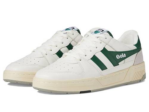 送料無料 ゴラ Gola メンズ 男性用 シューズ 靴 スニーカー 運動靴 Allcourt - White/Green