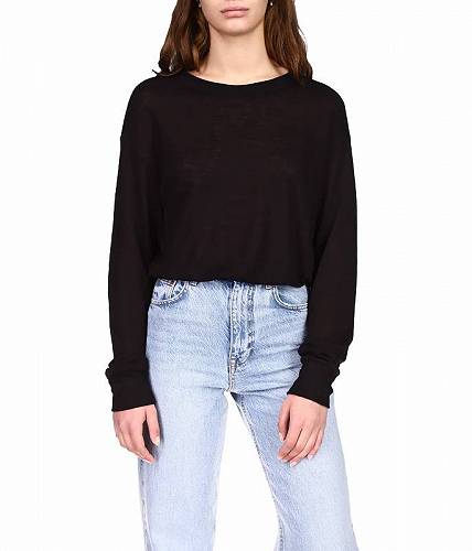 こちらの商品は サンクチュアリ Sanctuary レディース 女性用 ファッション Tシャツ Bubble Hem Volume Top - Black です。 注文後のサイズ変更・キャンセルは出来ませんので、十分なご検討の上でのご注文をお願いいたします。 ※靴など、オリジナルの箱が無い場合がございます。ご確認が必要な場合にはご購入前にお問い合せください。 ※画面の表示と実物では多少色具合が異なって見える場合もございます。 ※アメリカ商品の為、稀にスクラッチなどがある場合がございます。使用に問題のない程度のものは不良品とは扱いませんのでご了承下さい。 ━ カタログ（英語）より抜粋 ━ The primary materials that compose this product contain a minimum of 20 percent recycled content. Step out and stay warm in the Sanctuary(TM) Bubble Hem Volume Top. Fabric blend for soft and stretchy feel. Lightweight construction and breathable fabric. Pull-on with crew neckline. Long sleeves with straight hemline. Self: 70% rayon, 30% recycled polyester. Contrast: 53% rayon, 44% recycled polyester, 3% spandex. Turn inside out and machine wash in cold. Dry flat. Product measurements were taken using size SM (US 4-6). サイズにより異なりますので、あくまで参考値として参照ください. 実寸（参考値）： Length: 約 50.80 cm Chest Measurement: 約 101.60 cm Sleeve Length: 約 58.42 cm