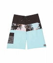 送料無料 ビラボン Billabong Kids 男の子用 スポーツ・アウトドア用品 キッズ 子供用水着 Tribong Pro Boardshorts (Big Kids) - Aqua