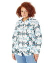  bN[JEK[ Rock and Roll Cowgirl fB[X p t@bV {^Vc Aztec Western Snap Shirt B4S2035 - Blue