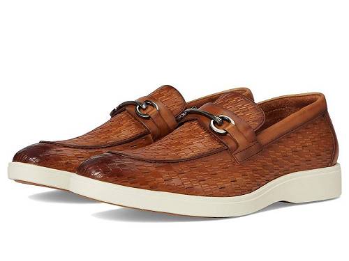 送料無料 ステーシーアダムス Stacy Adams メンズ 男性用 シューズ 靴 ローファー Salyer Moc Toe Slip-On - Tan