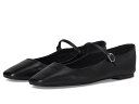 送料無料 スティーブマデン Steve Madden レディース 女性用 シューズ 靴 フラット Maple - Black Leather