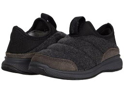 送料無料 フローシャイム Florsheim Kids 男の子用 キッズシューズ 子供靴 スリッパ Java Moc Wool Jr. (Toddler/Little Kid/Big Kid) - Charcoal Wool