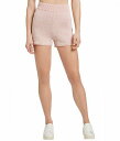 送料無料 ジューシークチュール Juicy Couture レディース 女性用 ファッション ショートパンツ 短パン Ribbed Waist Sweater Shorts - Rose Marbled Combo