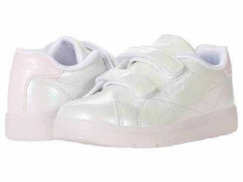送料無料 リーボック Reebok Kids 女の子用 キッズシューズ 子供靴 スニーカー 運動靴 Royal Complete Clean 2.0 2V (Toddler) - White/White/Porcelain Pink