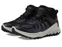 送料無料 キーン Keen メンズ 男性用 シューズ 靴 ブーツ ハイキング トレッキング Zionic Mid Waterproof - Black/Blac...