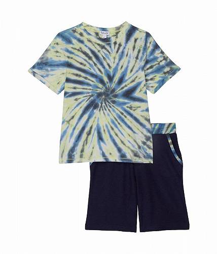 送料無料 スプレンデッド Splendid Littles 男の子用 ファッション 子供服 セット Swirles Short Sleeve Set (Toddler/Little Kids/Big Kids) - Lemon Twist