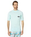  Salty Crew Y jp X|[cEAEghApi  bVK[h XCVc Shelter Short Sleeve Rashguard - Sea Foam