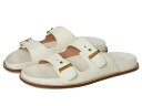 送料無料 コールハーン Cole Haan レディース 女性用 シューズ 靴 サンダル Marisol Footbed Sandals - Ivory Pate...