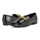 送料無料 ナインウエスト Nine West レディース 女性用 シューズ 靴 ローファー ボートシューズ Erands - Black Patent