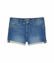 送料無料 ディーエル1961 DL1961 Kids 女の子用 ファッション 子供服 ショートパンツ 短パン Piper Knit Cuffed Shorts in Blue Bayou (Big Kids) - Blue Bayou