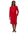 送料無料 N by Natori レディース 女性用 ファッション パジャマ 寝巻き バスローブ Cozy Knit Oasis Robe - Brocade Red