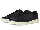 送料無料 コールハーン Cole Haan メンズ 男性用 シューズ 靴 スニーカー 運動靴 Grand Crosscourt Modern Perforated Lace To Toe Sneakers - Black/Ivory