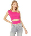 送料無料 ビーシービーゲネレーション BCBGeneration レディース 女性用 ファッション セーター Knit Cutout Sleeveless Top T1TX3S10 - Fuchsia