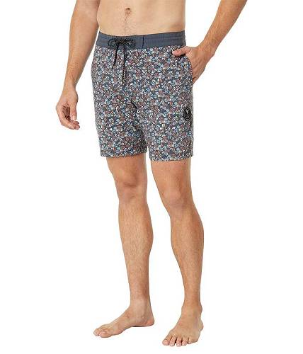 送料無料 ヴィスラ VISSLA メンズ 男性用 スポーツ・アウトドア用品 水着 Saturdazed 17.5" Boardshorts - Phantom