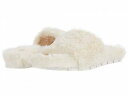 送料無料 J/Slides レディース 女性用 シューズ 靴 スリッパ Lovlie - Natural Faux Fur