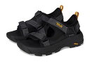送料無料 テバ Teva メンズ 男性用 シューズ 靴 サンダル Grandview Max Sandal - Black