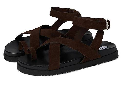 送料無料 スティーブマデン Steve Madden レディース 女性用 シューズ 靴 サンダル Mira - Brown Suede