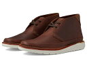 送料無料 クラークス Clarks メンズ 男性用 シューズ 靴 ブーツ チャッカブーツ Bruno Top - Light Brown Leather