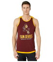 送料無料 チャンピオン Champion College メンズ 男性用 ファッション タンクトップ Arizona State Sun Devills Field Day Fashion Tank - Maroon/Yellow Gold