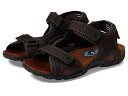 送料無料 ナンブッシュ Nunn Bush メンズ 男性用 シューズ 靴 サンダル Rio Bravo 3-Strap River Sandal - Brown
