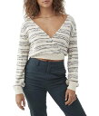 送料無料 オニール O'Neill レディース 女性用 ファッション セーター Seaside Wrap Stripe - Winter White