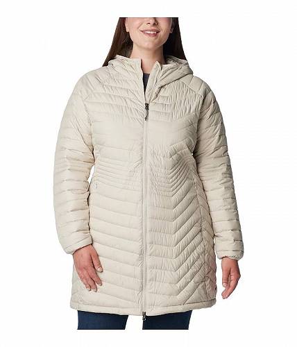 送料無料 コロンビア Columbia レディース 女性用 ファッション アウター ジャケット コート ダウン・ウインターコート Plus Size Powder Lite(TM) Mid Jacket - Dark Stone