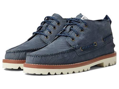 送料無料 スペリー Sperry メンズ 男性用 シューズ 靴 ブーツ チャッカブーツ Sperry X Herschel Authentic Original Lug Chukka - Navy