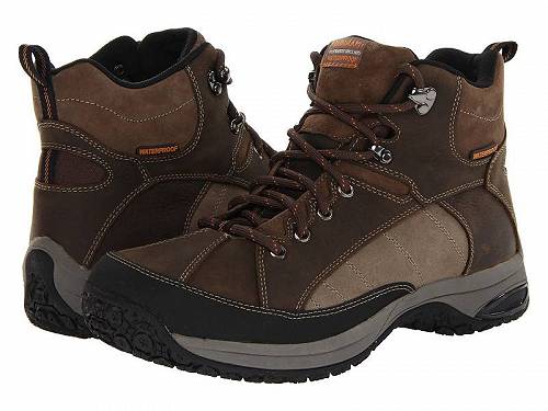 送料無料 ダナム Dunham メンズ 男性用 シューズ 靴 ブーツ ハイキング トレッキング Lawrence Mudguard Sport Hiker Waterproof - Brown