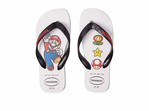 こちらの商品は ハワイアナス Havaianas Kids 男の子用 キッズシューズ 子供靴 サンダル Mario Bros (Toddler/Little Kid/Big Kid) - White/Black です。 注文後のサイズ変更・キャンセルは出来ませんので、十分なご検討の上でのご注文をお願いいたします。 ※靴など、オリジナルの箱が無い場合がございます。ご確認が必要な場合にはご購入前にお問い合せください。 ※画面の表示と実物では多少色具合が異なって見える場合もございます。 ※アメリカ商品の為、稀にスクラッチなどがある場合がございます。使用に問題のない程度のものは不良品とは扱いませんのでご了承下さい。 ━ カタログ（英語）より抜粋 ━ With the Havaianas(R) Kids Mario Bros, you will definitely be able to jump to the next level. Showcasing a classic round-toe silhouette, open three-point construction and tonal coloring, these were made to go everywhere they do. These slip-on sandals feature Havaianas(R)&#039; signature cushioned footbed with textured rice pattern. A durable rubber outsole keeps them comfy and stable. Made in Brazil. Product measurements were taken using size 23-24 (US 9 Toddler), width M. サイズにより異なりますので、あくまで参考値として参照ください. Weight of footwear is based on a single item, not a pair. 実寸（参考値）： Weight: 約 60 g ■サイズの幅(オプション)について Slim &lt; Narrow &lt; Medium &lt; Wide &lt; Extra Wide S &lt; N &lt; M &lt; W A &lt; B &lt; C &lt; D &lt; E &lt; EE(2E) &lt; EEE(3E) ※足幅は左に行くほど狭く、右に行くほど広くなります ※標準はMedium、M、D(またはC)となります ※メーカー毎に表記が異なる場合もございます