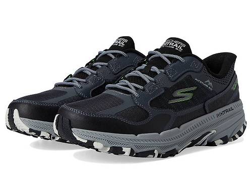 送料無料 スケッチャーズ SKECHERS メンズ 男性用 シューズ 靴 スニーカー 運動靴 Go Run Trail Skechers Hands Free Slip-ins Altitude 2.0 - Black/Grey