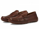送料無料 クラークス Clarks メンズ 男性用 シューズ 靴 ローファー Markman Way - Dark Tan Leather