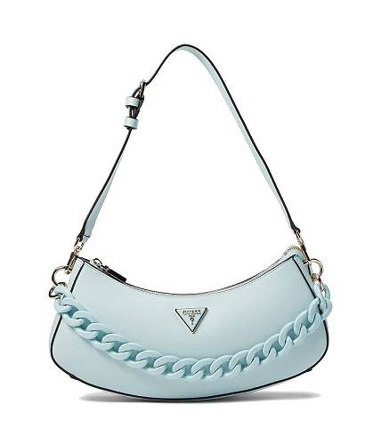 楽天グッズ×グッズ送料無料 ゲス GUESS レディース 女性用 バッグ 鞄 ショルダーバッグ バックパック リュック Corina Top Zip Shoulder Bag - Ice Blue