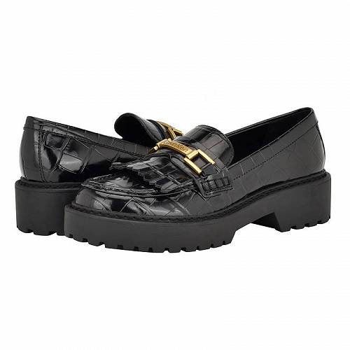 送料無料 カルバンクライン Calvin Klein レディース 女性用 シューズ 靴 ローファー ボートシューズ Sophy - Black 002