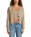 送料無料 マッデンガール Madden Girl レディース 女性用 ファッション セーター Cardigan w/ Cropped Tank Set - Pure Cashmere