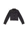 送料無料 ジョーズジーンズ Joe&#039;s Jeans Kids 女の子用 ファッション 子供服 アウター ジャケット ジャケット Shrunken Denim Jacket (Big Kids) - Onyx