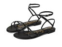 送料無料 サムエデルマン Sam Edelman レディース 女性用 シューズ 靴 サンダル Ellina - Black Satin