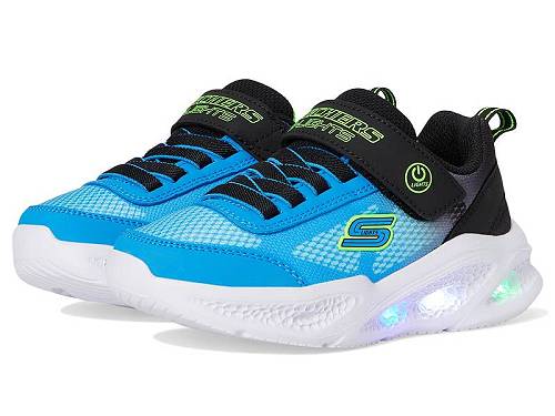 楽天グッズ×グッズ送料無料 スケッチャーズ SKECHERS KIDS 男の子用 キッズシューズ 子供靴 スニーカー 運動靴 Meteor-Lights-Krendox 401495L （Little Kid/Big Kid） - Black/Blue