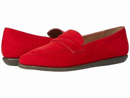 送料無料 エアロソールズ Aerosoles レディース 女性用 シューズ 靴 ローファー ボートシューズ Valentina - Red Fabric