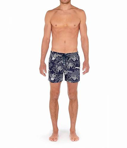 こちらの商品は HOM メンズ 男性用 ファッション 下着 Tropic Beach Boxer - Navy Print です。 注文後のサイズ変更・キャンセルは出来ませんので、十分なご検討の上でのご注文をお願いいたします。 ※靴など、オリジナルの箱が無い場合がございます。ご確認が必要な場合にはご購入前にお問い合せください。 ※画面の表示と実物では多少色具合が異なって見える場合もございます。 ※アメリカ商品の為、稀にスクラッチなどがある場合がございます。使用に問題のない程度のものは不良品とは扱いませんのでご了承下さい。 ━ カタログ（英語）より抜粋 ━ Catch the waves wearing the comfy HOM(TM) Tropic Beach Boxers. This pair features an elasticized waistband and a drawstring closure for a fitted wear. Pull-on style. Short-length silhouette. Allover printed design. Machine washable. 100% polyester. If you're not fully satisfied with your purchase, you are welcome to return any unworn and unwashed items with tags intact and original packaging included.