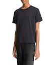 送料無料 ヴィンス Vince レディース 女性用 ファッション Tシャツ Short Sleeve Crew Neck Tee - Coastal Blue