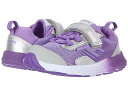 送料無料 サッカニー Saucony Kids 女の子用 キッズシューズ 子供靴 スニーカー 運動靴 S-Wind Shield A/C JR (Toddler/Little Kid) - Silver/Purple