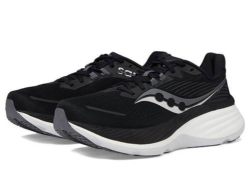 送料無料 サッカニー Saucony メンズ 男性用 シューズ 靴 スニーカー 運動靴 Hurricane 24 - Black/Carbon