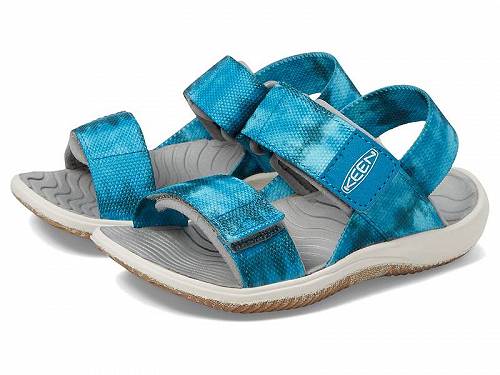 送料無料 キーン Keen Kids 女の子用 キッズシューズ 子供靴 サンダル Elle Backstrap (Toddler/Little Kid) - Sea Moss/Fjord Blue