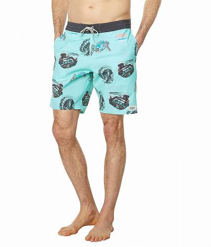 送料無料 オニール O'Neill メンズ 男性用 スポーツ・アウトドア用品 水着 Rail to Rail Cruzer 19" Boardshorts - Turquoise 送料無料 オニール O'Neill メンズ 男性用 スポーツ・アウトドア用品 水着 Rail to Rail Cruzer 19" Boardshorts - Turquoise