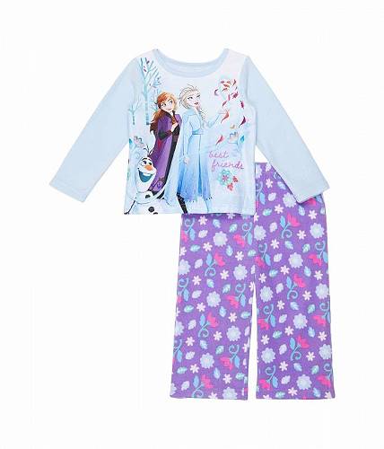 こちらの商品は フェイバリット キャラクターズ Favorite Characters 女の子用 ファッション 子供服 パジャマ 寝巻き Frozen (Toddler) - Assorted です。 注文後のサイズ変更・キャンセルは出来ませんので、十分なご検討の上でのご注文をお願いいたします。 ※靴など、オリジナルの箱が無い場合がございます。ご確認が必要な場合にはご購入前にお問い合せください。 ※画面の表示と実物では多少色具合が異なって見える場合もございます。 ※アメリカ商品の為、稀にスクラッチなどがある場合がございます。使用に問題のない程度のものは不良品とは扱いませんのでご了承下さい。 ━ カタログ（英語）より抜粋 ━ Let your missy shine like a princess wearing this super soft and comfy Favorite Characters(R) Frozen night suit. Top features famous princess characters from the movie 'Frozen'. Crew neckline and long sleeves. Straight hemline. Easy pull-on style. Bottom with elasticized waistband. 100% polyester. Machine wash, tumble dry. ※掲載の寸法や重さはサイズ「3T Toddler」を計測したものです. サイズにより異なりますので、あくまで参考値として参照ください. 実寸（参考値）： Length: 約 33.02 cm Waist Measurement: 約 45.72 cm Outseam: 約 50.80 cm Inseam: 約 27.94 cm Front Rise: 約 22.86 cm Back Rise: 約 25.40 cm Leg Opening: 約 30.48 cm