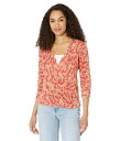 送料無料 ニックアンドゾー NIC+ZOE レディース 女性用 ファッション セーター Sun Burst Cardigan - Orange Multi