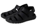 送料無料 ダナム Dunham メンズ 男性用 シューズ 靴 サンダル Norwood - Black Leather